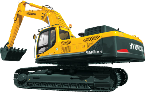 Гусеничный экскаватор Hyundai R480LC-9