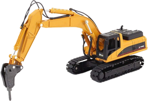 Гусеничный экскаватор Hyundai R480LC-9 с гидромолотом Delta F-45