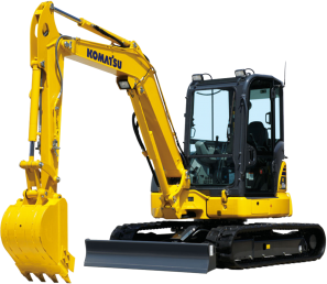 Мини-экскаватор гусеничный Komatsu PC55MR-3