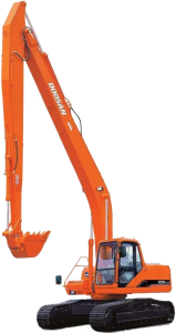 Длиннорукий гусеничный экскаватор Doosan DX225LC-3 SLR