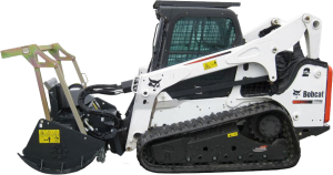 Гусеничный мини-погрузчик Bobcat T770 с мульчером Ferri TSKQ/F